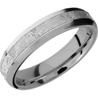 18K White Gold + Polish , Satin Finish + Titanium
