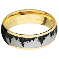 10K Yellow Gold + Polish Finish