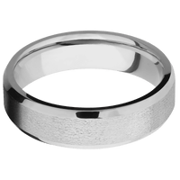 Palladium Silver + Stone , Polish Finish