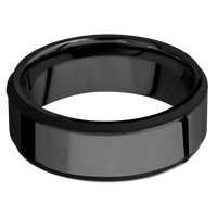 Zirconium + Polish , Satin Finish