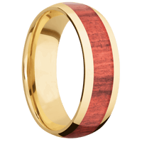 10K Yellow Gold + Polish Finish