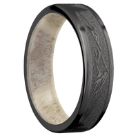 Zirconium + Satin Finish + Antler