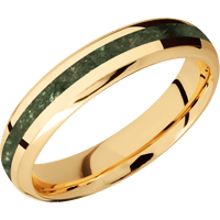10K Yellow Gold + Polish , Polish Finish