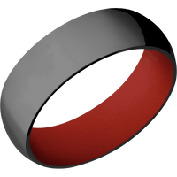 Zirconium + Polish Finish + Red Apple
