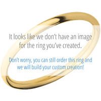 10K Yellow Gold + Satin Finish