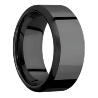 Zirconium + Polish , Satin Finish