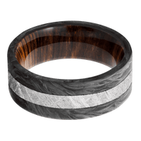 Forged Carbon Fiber + None Finish + Cocobolo