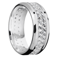 10K White Gold + Polish , Polish Finish