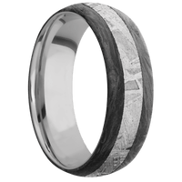 Forged Carbon Fiber + None Finish + Titanium