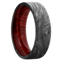 Forged Carbon Fiber + None Finish + Blood Wood
