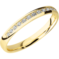 10K Yellow Gold + Polish Finish