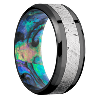 Zirconium + Polish , Polish Finish + Abalone