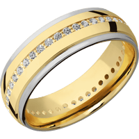 14K Yellow Gold + Polish , Polish Finish