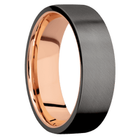 Tantalum Noir + Anglesatin Finish + 14K Rose Gold
