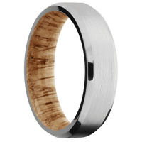 Platinum + Satin , Polish Finish + Natural Oak