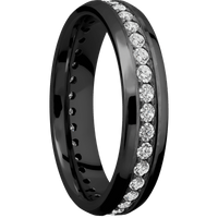 Zirconium + Hammer , Polish Finish