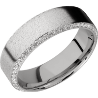 Palladium Silver + Anglestone , Polish Finish