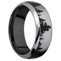 Tantalum + Satin , Polish Finish + Zirconium