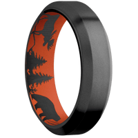 Zirconium + Bead , Bead Finish + Hunter Orange
