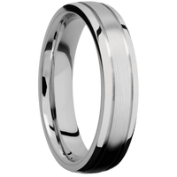 Platinum + Satin , Polish Finish + Palladium Silver