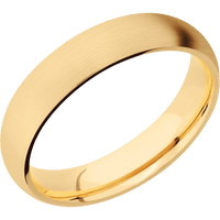 10K Yellow Gold + Satin Finish