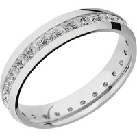 Palladium Silver + Polish Finish