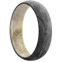 Forged Carbon Fiber + None Finish + Antler