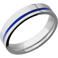 14K White Gold + Polish , Polish Finish