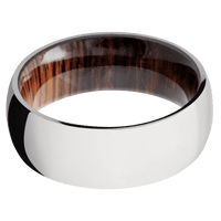 Cobalt Chrome + Polish Finish + Cocobolo