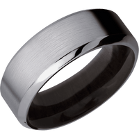 Tantalum + Satin , Polish Finish + Madagascar Rose Wood
