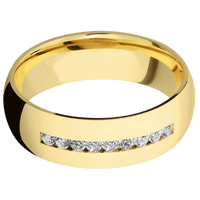 10K Yellow Gold + Polish Finish