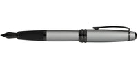 Bailey™ Matte Gray Lacquer Stainless Steel Extra-Fine Nib Fountain Pen