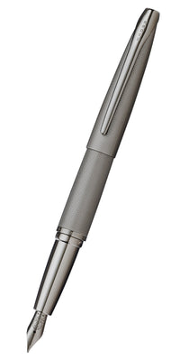 ATX® Sandblasted Titanium Gray Stainless Steel Fine Nib Fountain Pen
