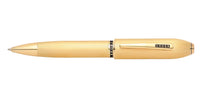 Peerless™ 23KT Heavy Gold Plate with Gold Plated Appointments and Swarovski Crystal Ballpoint Pen