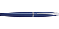 ATX® Translucent Blue Lacquer Stainless Steel Fine Nib Fountain Pen