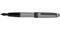 Bailey™ Matte Gray Lacquer Stainless Steel Extra-Fine Nib Fountain Pen