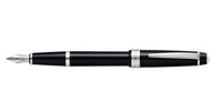 Bailey Light™ Polished Black Resin Fine Nib Fountain Pen