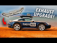 Darkened Tantalum Ring with Supercar Ron Authentic Supercar Exhaust Inlay and Forged Carbon Fiber Sleeve