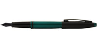 Calais™ Matte Green and Black Lacquer Fine Nib Fountain Pen