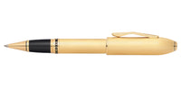 Peerless™ 23KT Heavy Gold Plate with Gold Plated Appointments and Swarovski Crystal Rollerball Pen