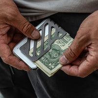 SK1 TITANIUM MONEY CLIP