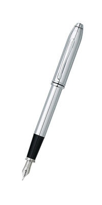 Townsend® Lustrous Chrome Stainless-Steel Fine Nib Fountain Pen