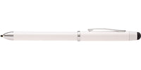 Tech3+ Pearl White Multi-Function Pen