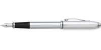 Townsend® Lustrous Chrome Stainless-Steel Fine Nib Fountain Pen