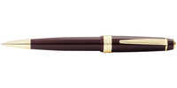 Bailey Light™ Polished Burgundy Resin and Gold Tone Ballpoint Pen