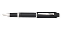 Peerless™ Obsidian Black Lacquer with Platinum Plated Appointments Selectip® Rollerball Pen