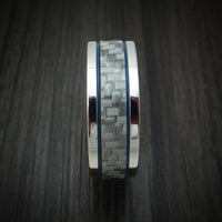 Cobalt Chrome and Carbon Fiber Ring with Cerakote Custom Made