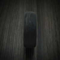 Solid Forged Carbon Fiber Ring with 14K Rose Gold Sleeve
