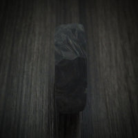 Solid Forged Carbon Fiber Faceted Ring
