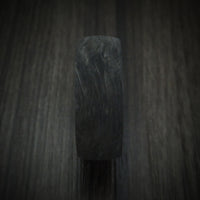 Forged Carbon Fiber Ring with Anodized Titanium Sleeve Custom Made
